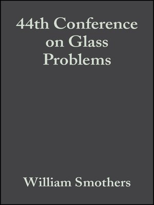 cover image of 44th Conference on Glass Problems